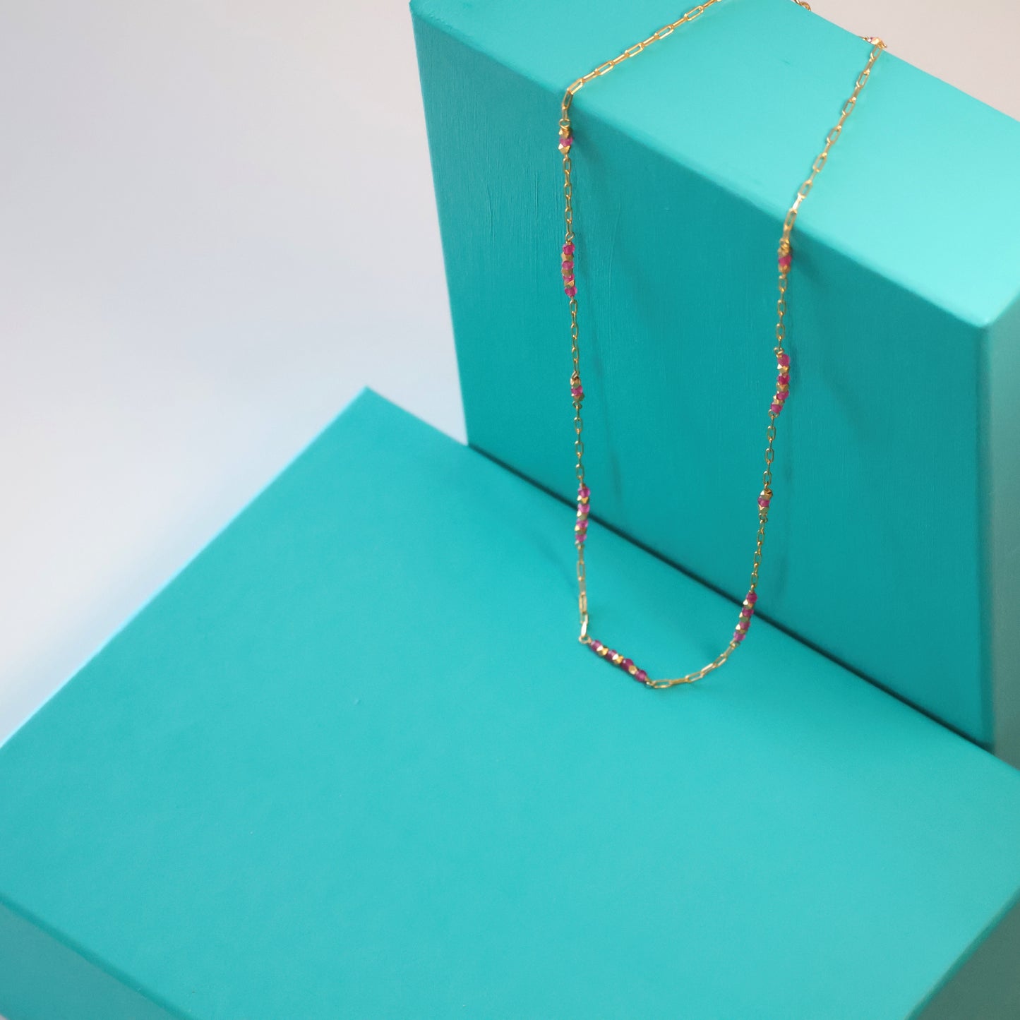 Pink Jade Harmony Necklace