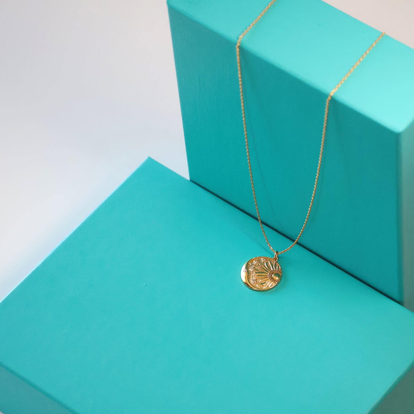 Golden Sun Necklace
