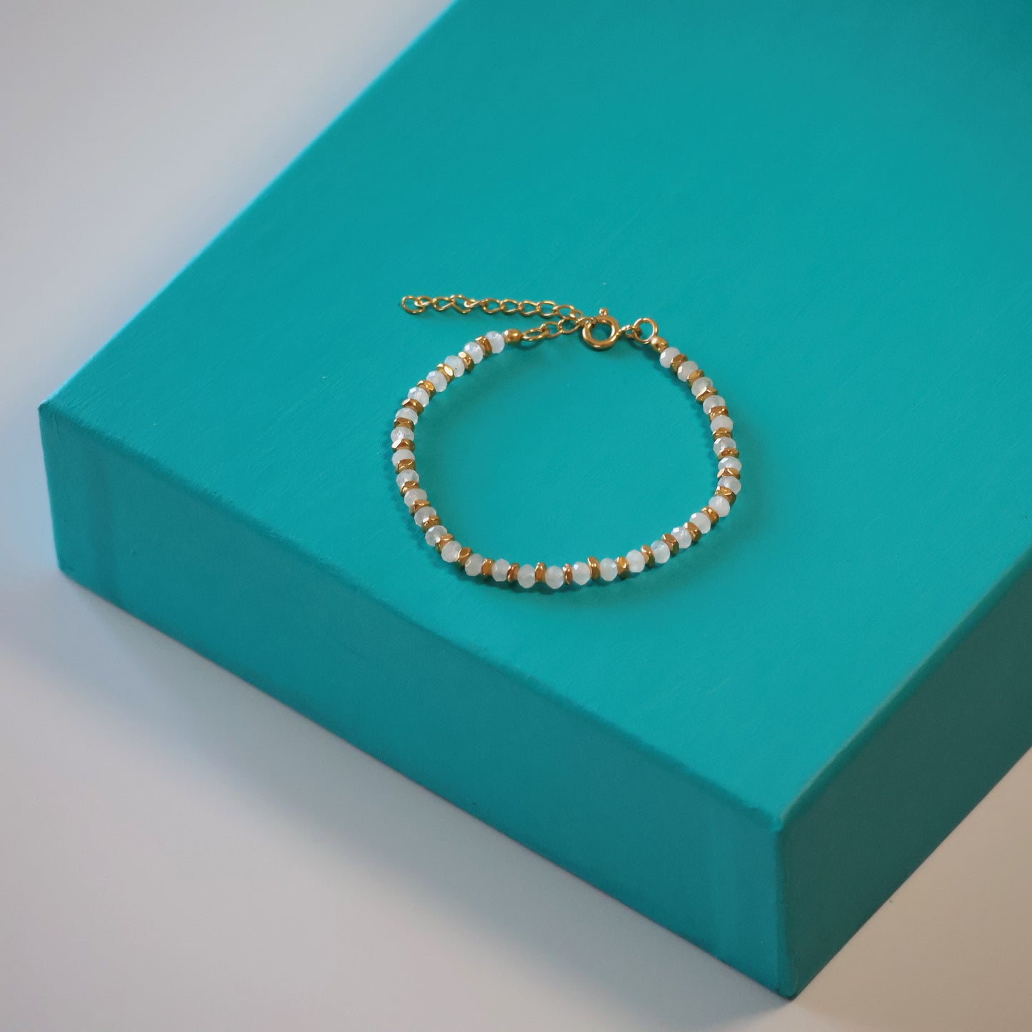Rainbow Moonstone Bracelet
