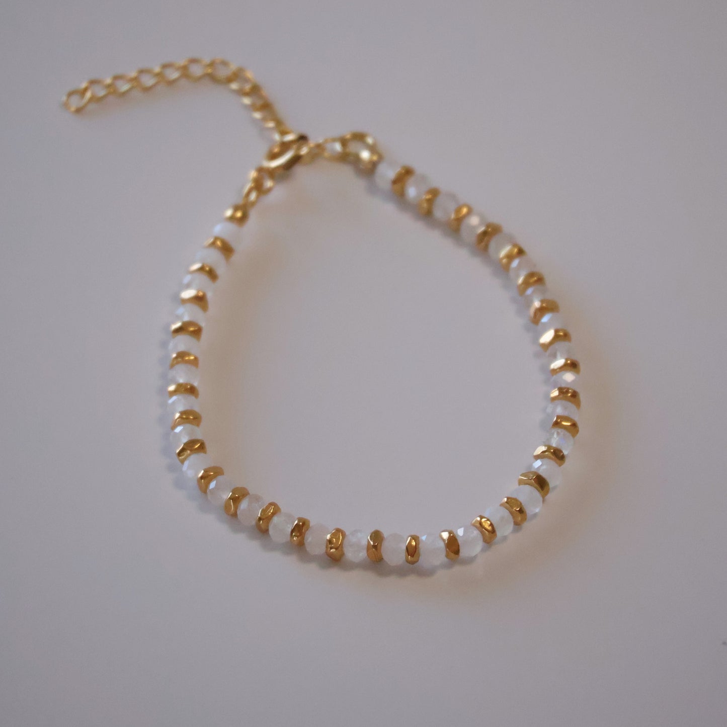 Rainbow Moonstone Bracelet