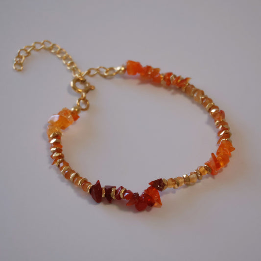 Carnelian Confidence Bracelet