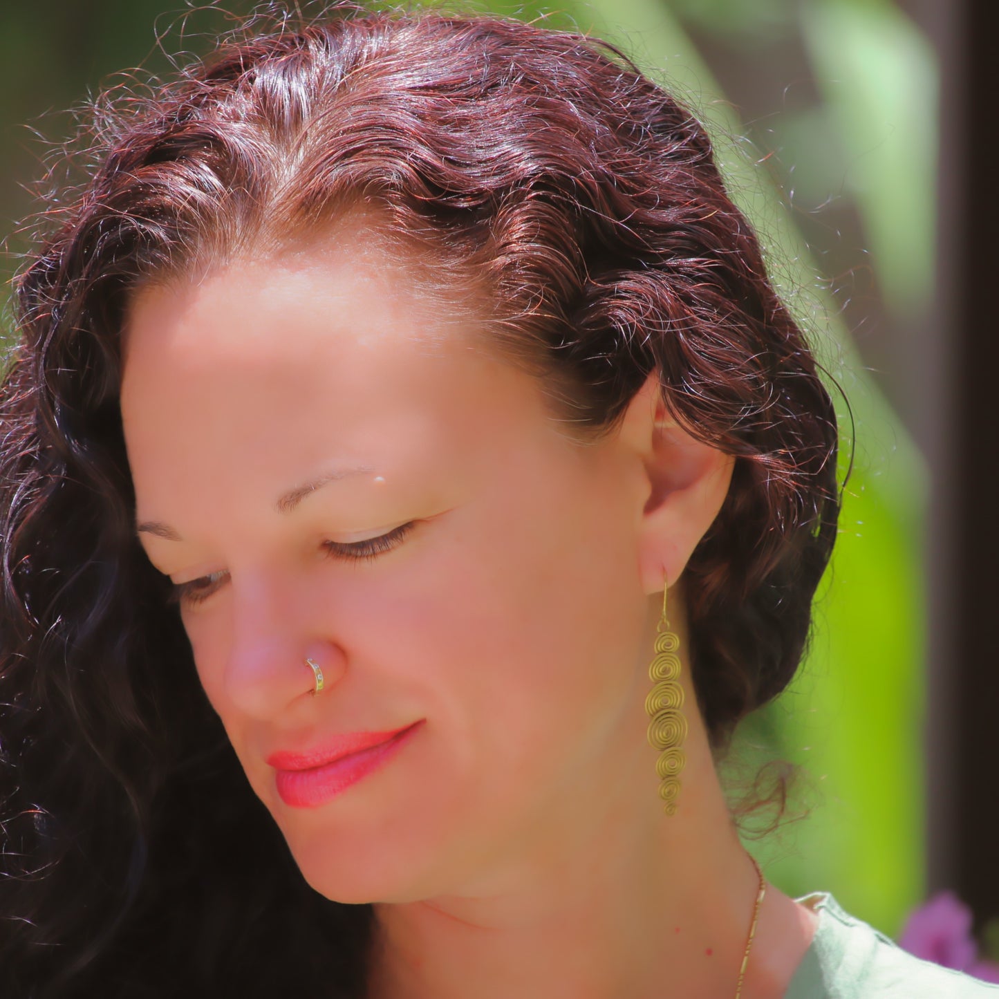 Cascading Circles Earrings