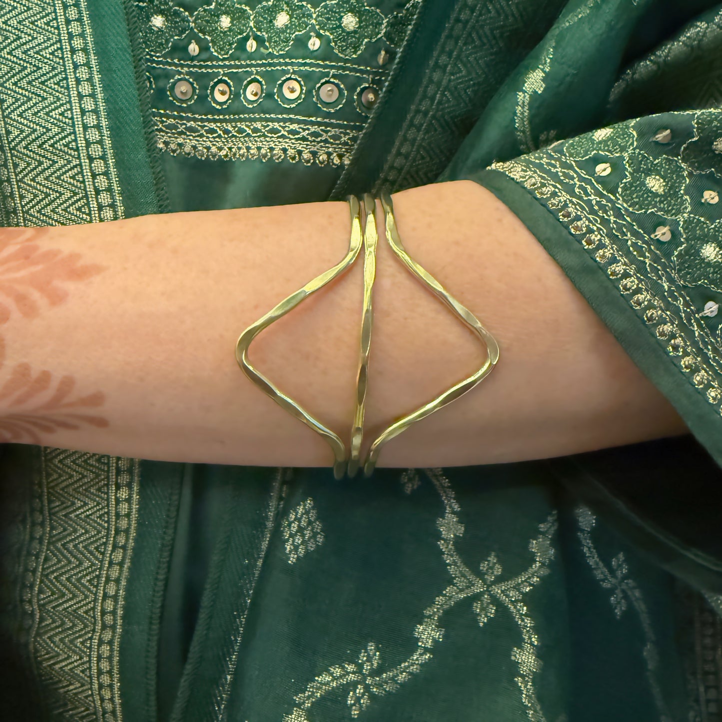 Golden Triangle Bracelet