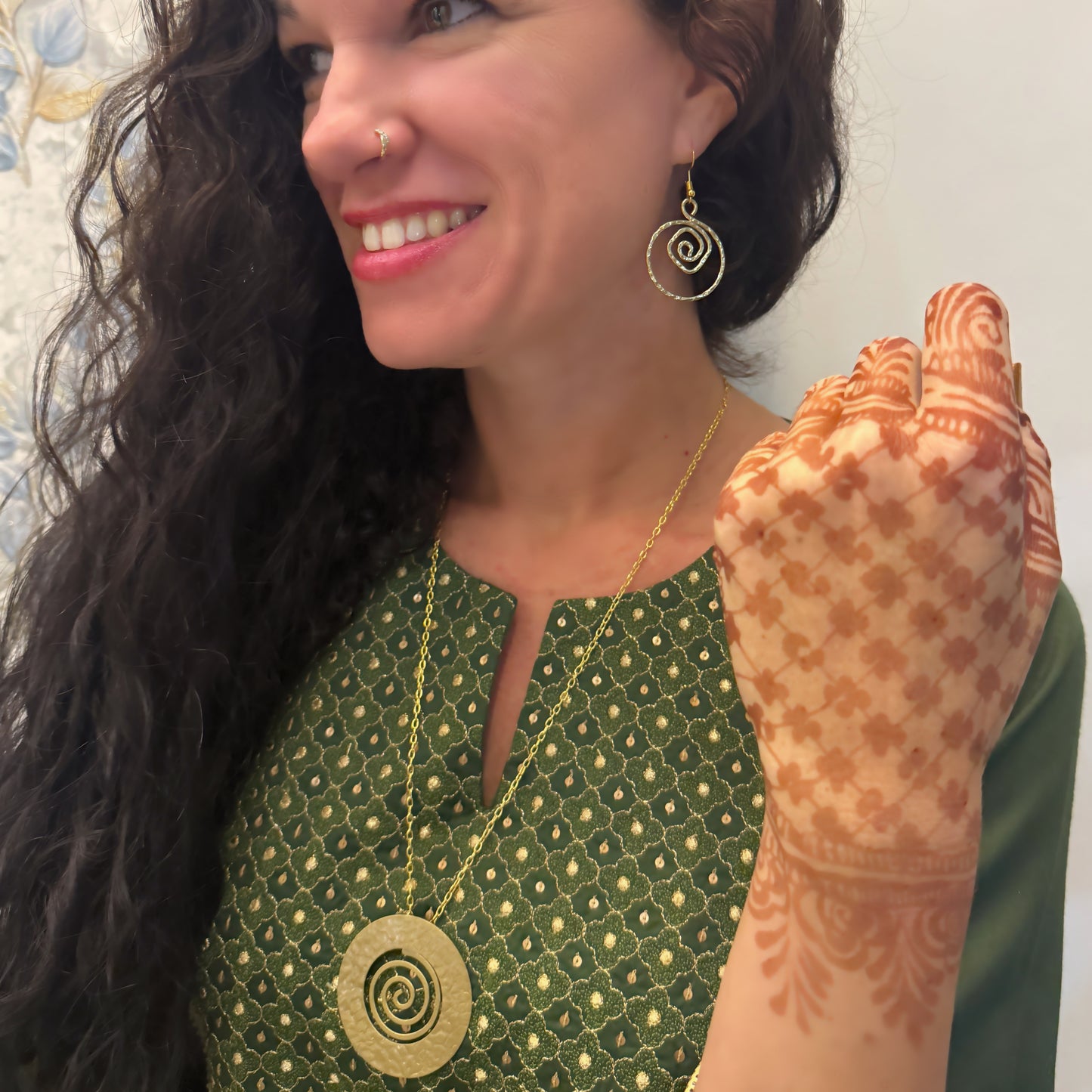 Bold Circle Earrings