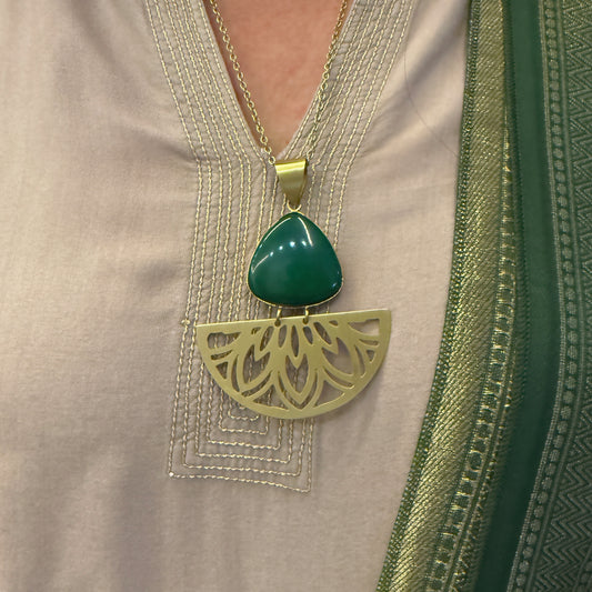 Forest Mandala Necklace