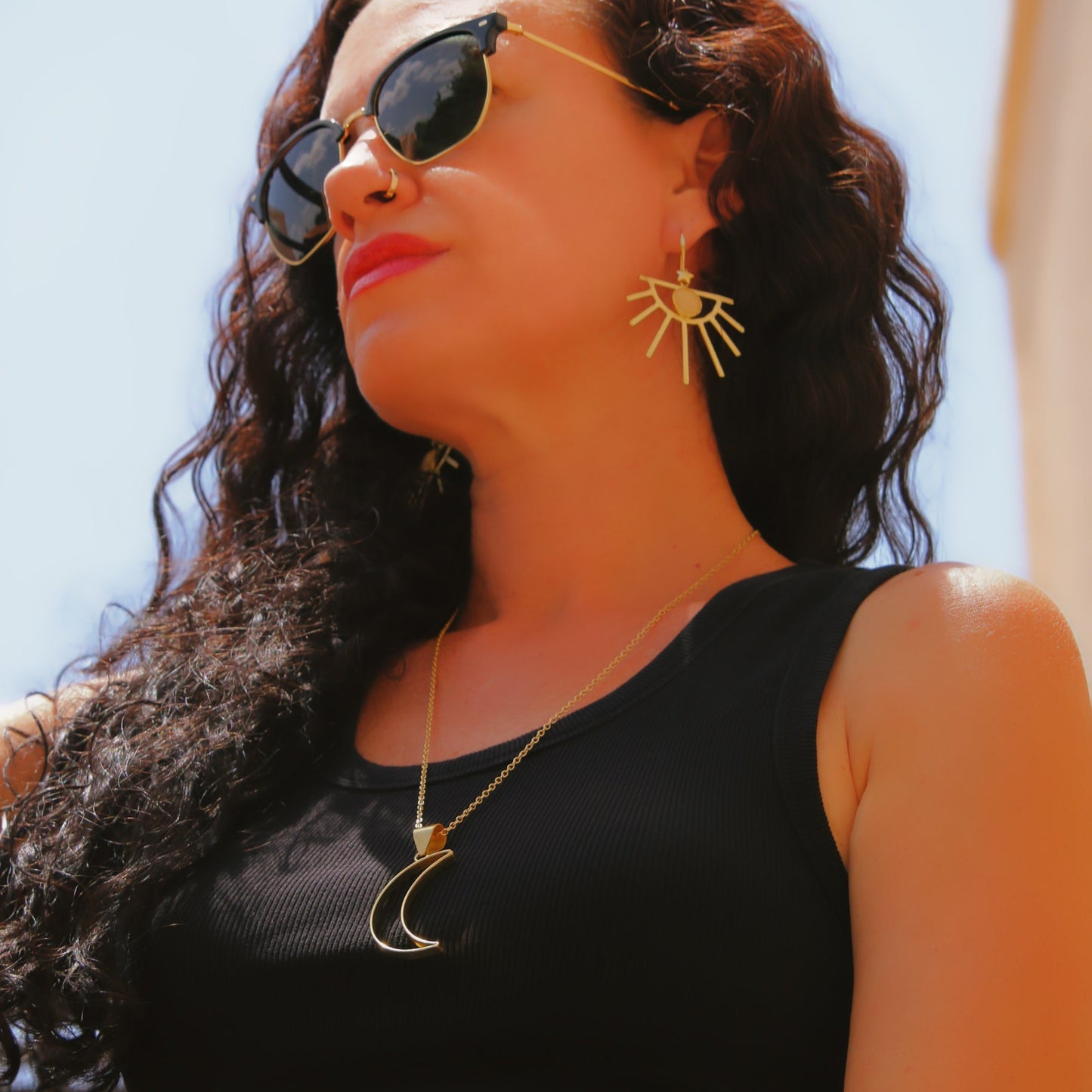 Crescent Moon Necklace