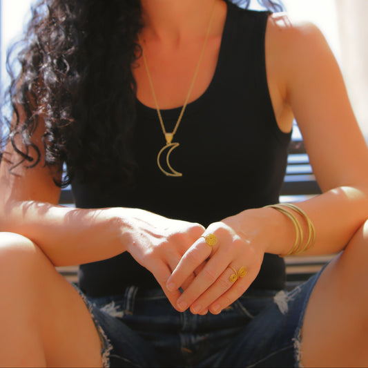 Crescent Moon Necklace