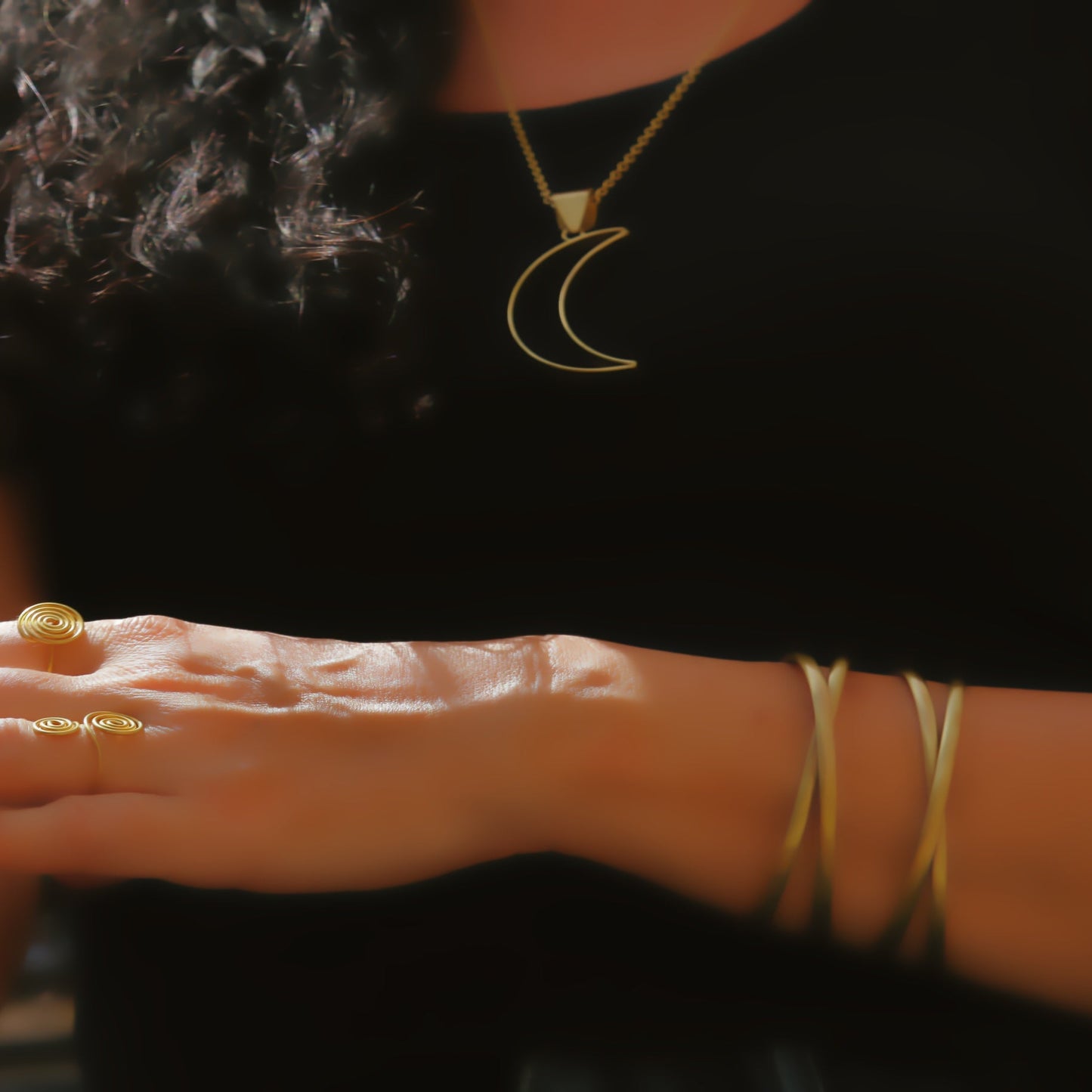 Crescent Moon Necklace