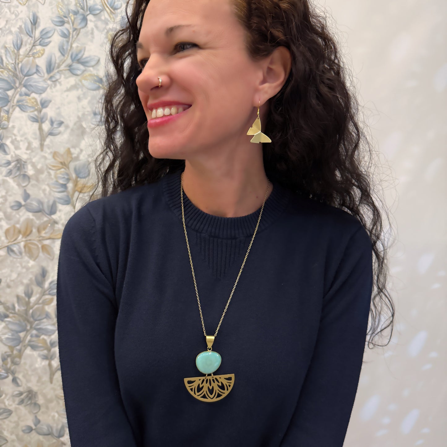 Ocean Mandala Necklace