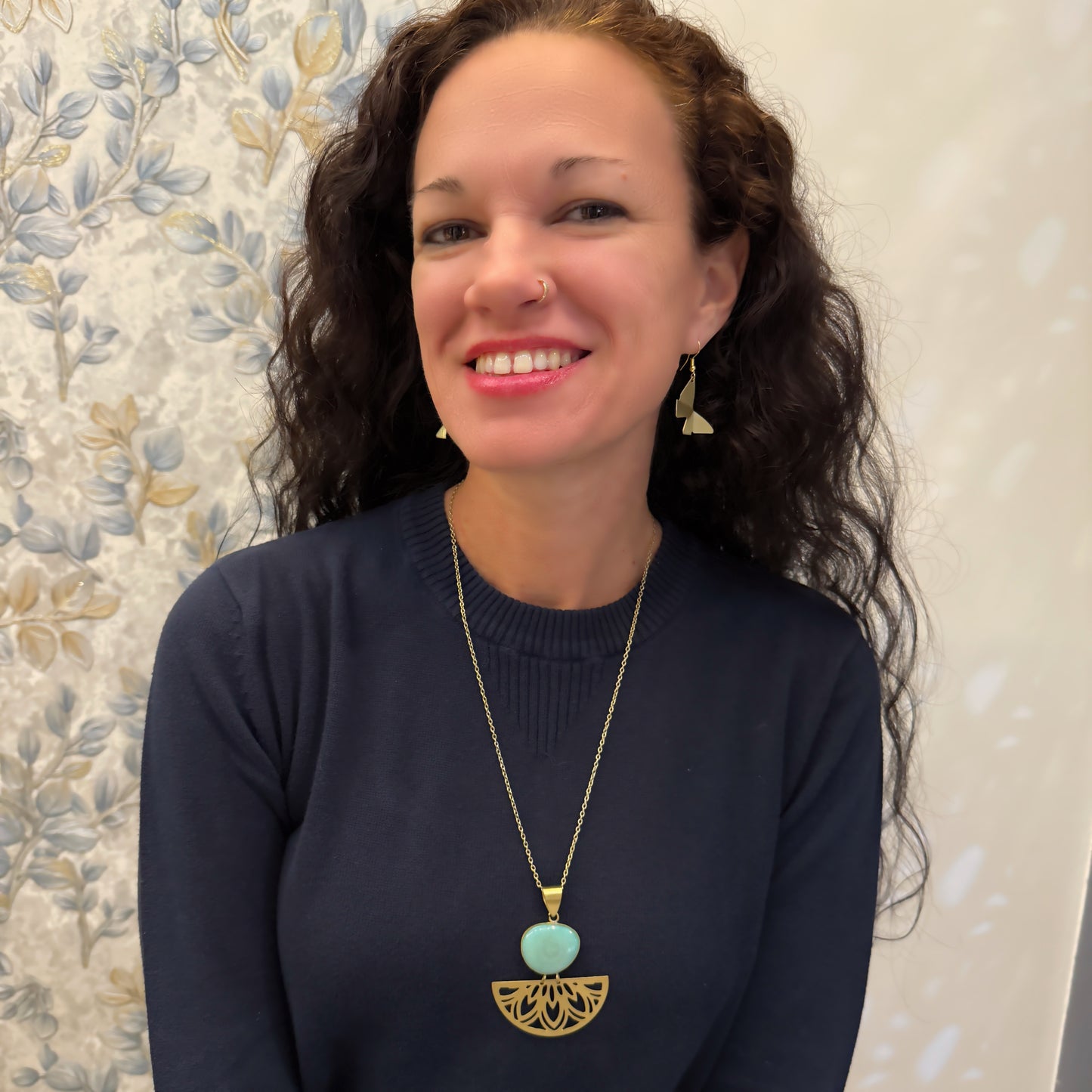 Ocean Mandala Necklace