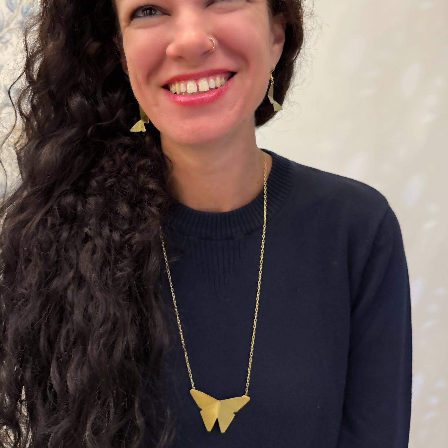 Bold Butterfly Necklace