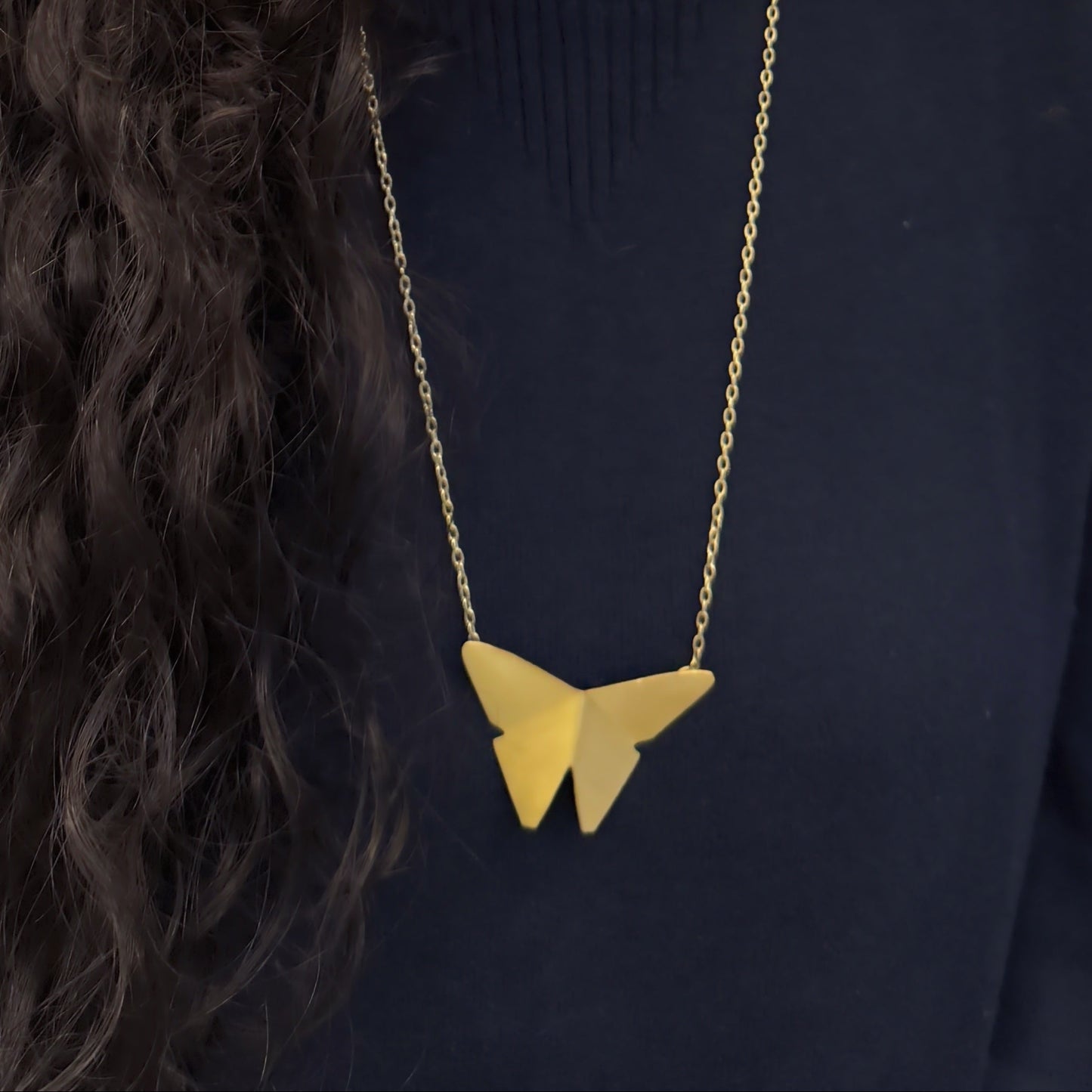 Bold Butterfly Necklace