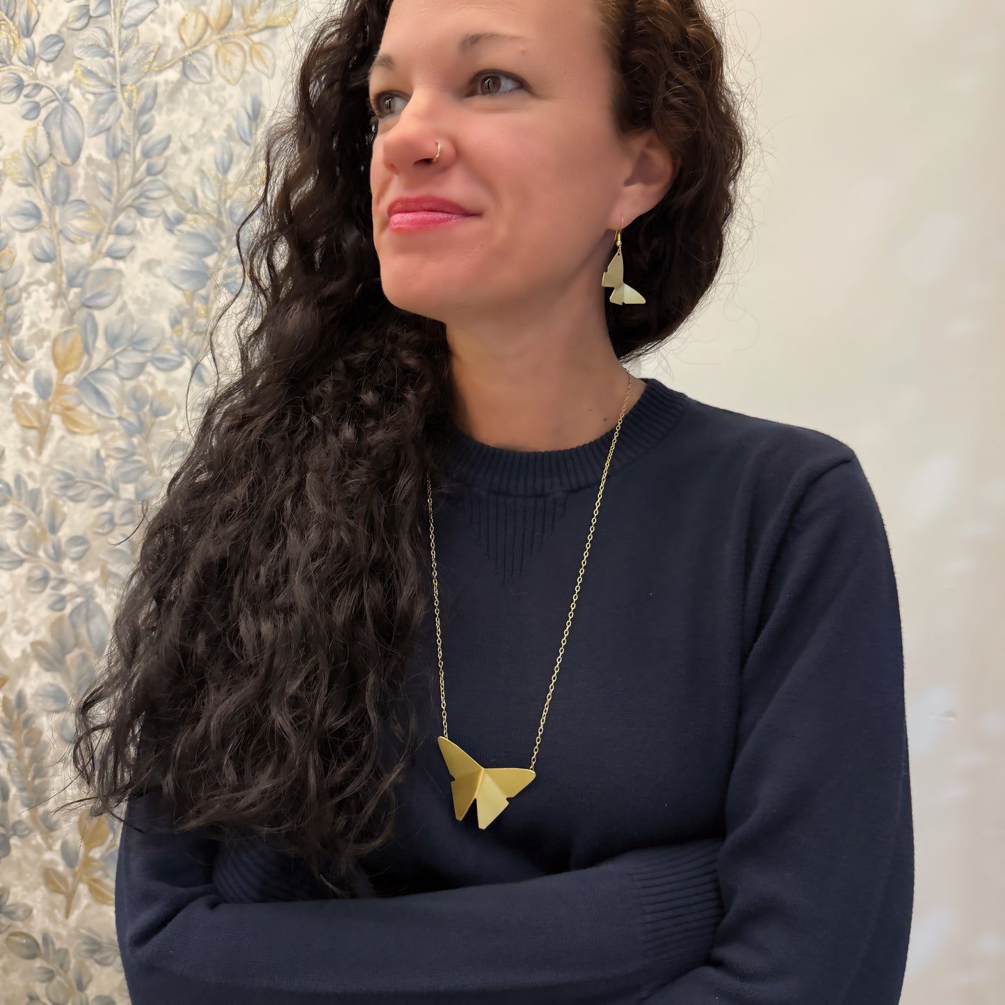 Bold Butterfly Necklace