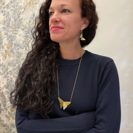 Bold Butterfly Necklace