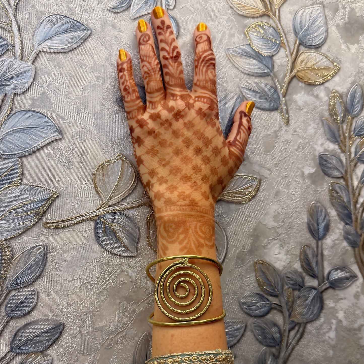 Swirling Water Cuff Bracelet