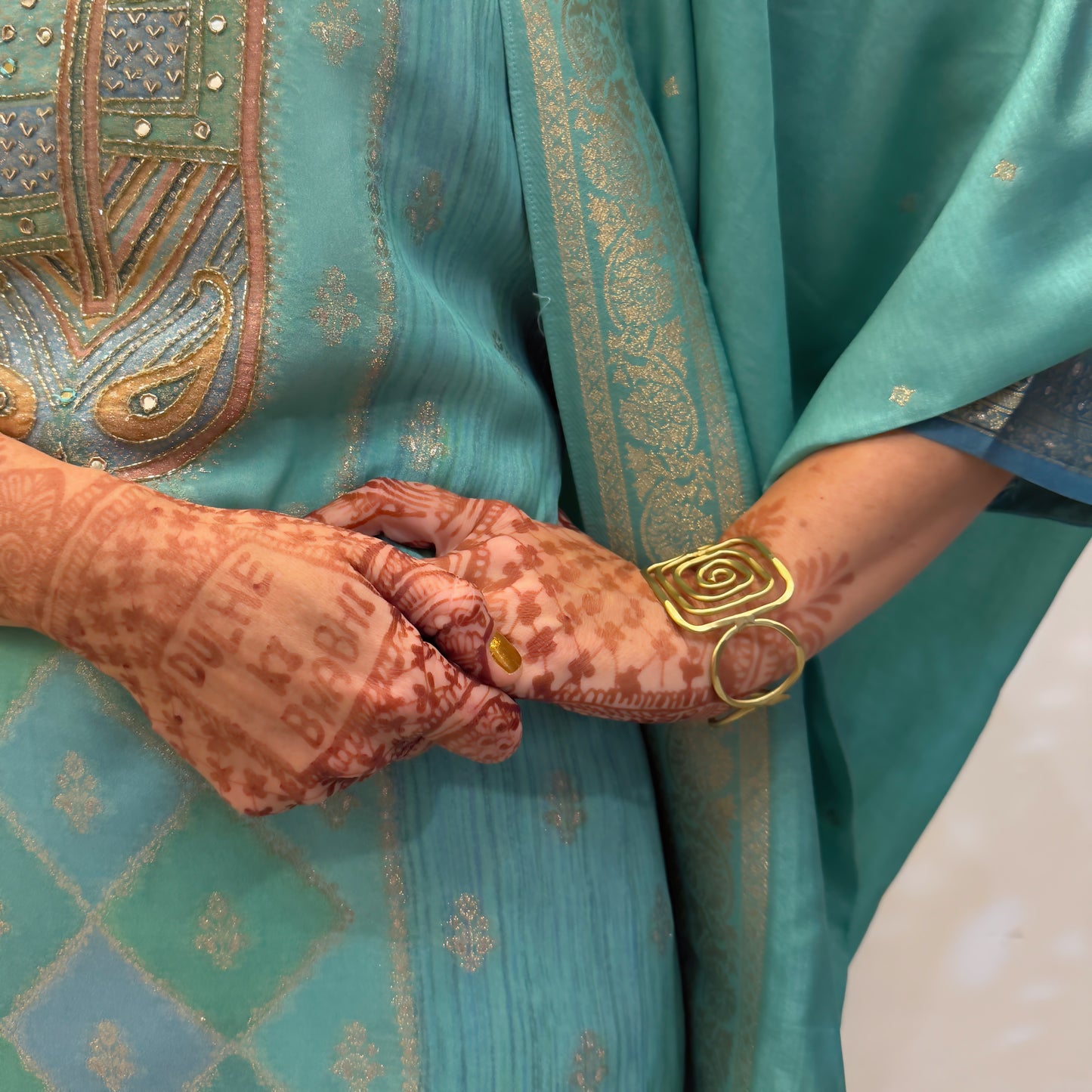 Rectangle Swirl Bracelet