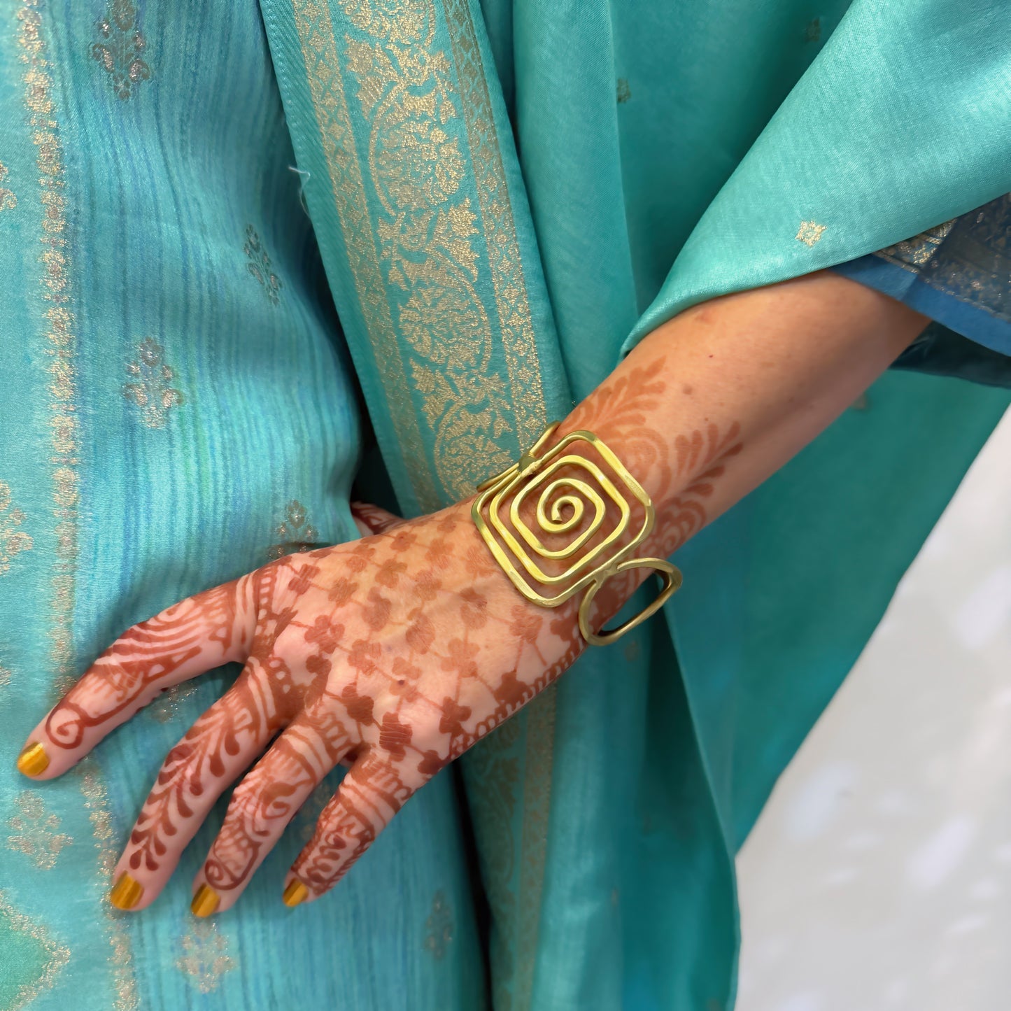 Rectangle Swirl Bracelet