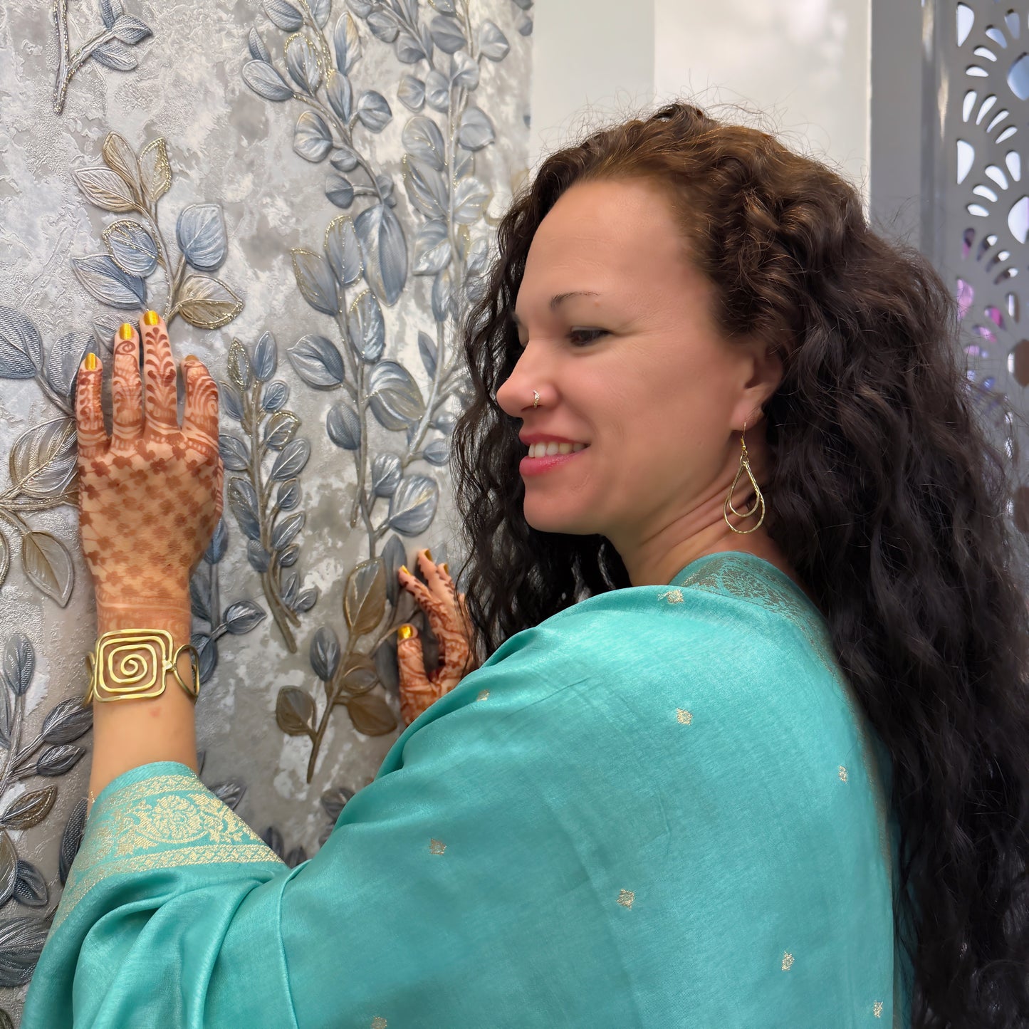 Rectangle Swirl Bracelet