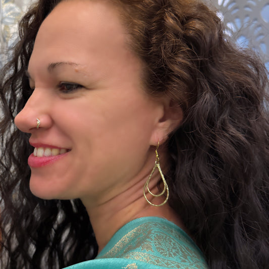 Double Droplet Earrings