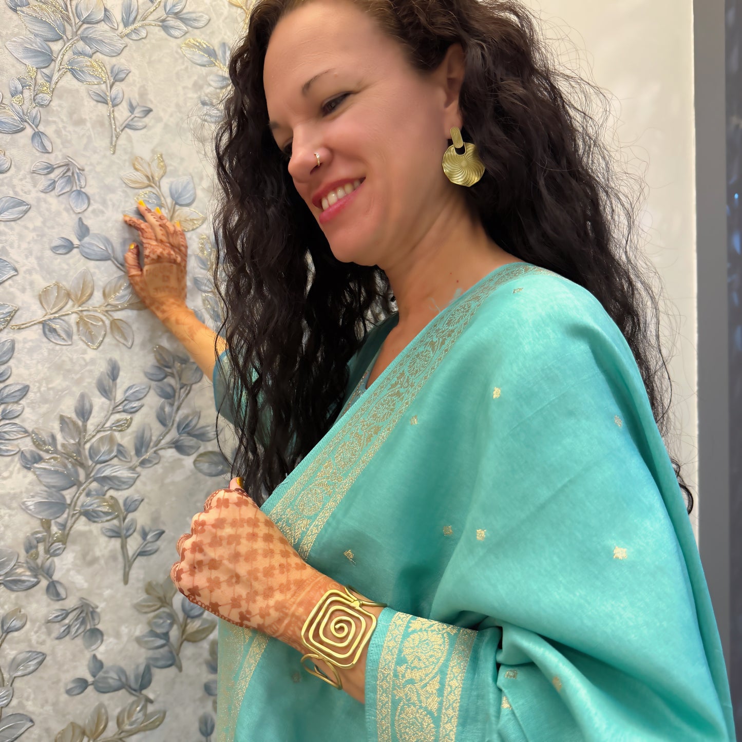 Rectangle Swirl Bracelet