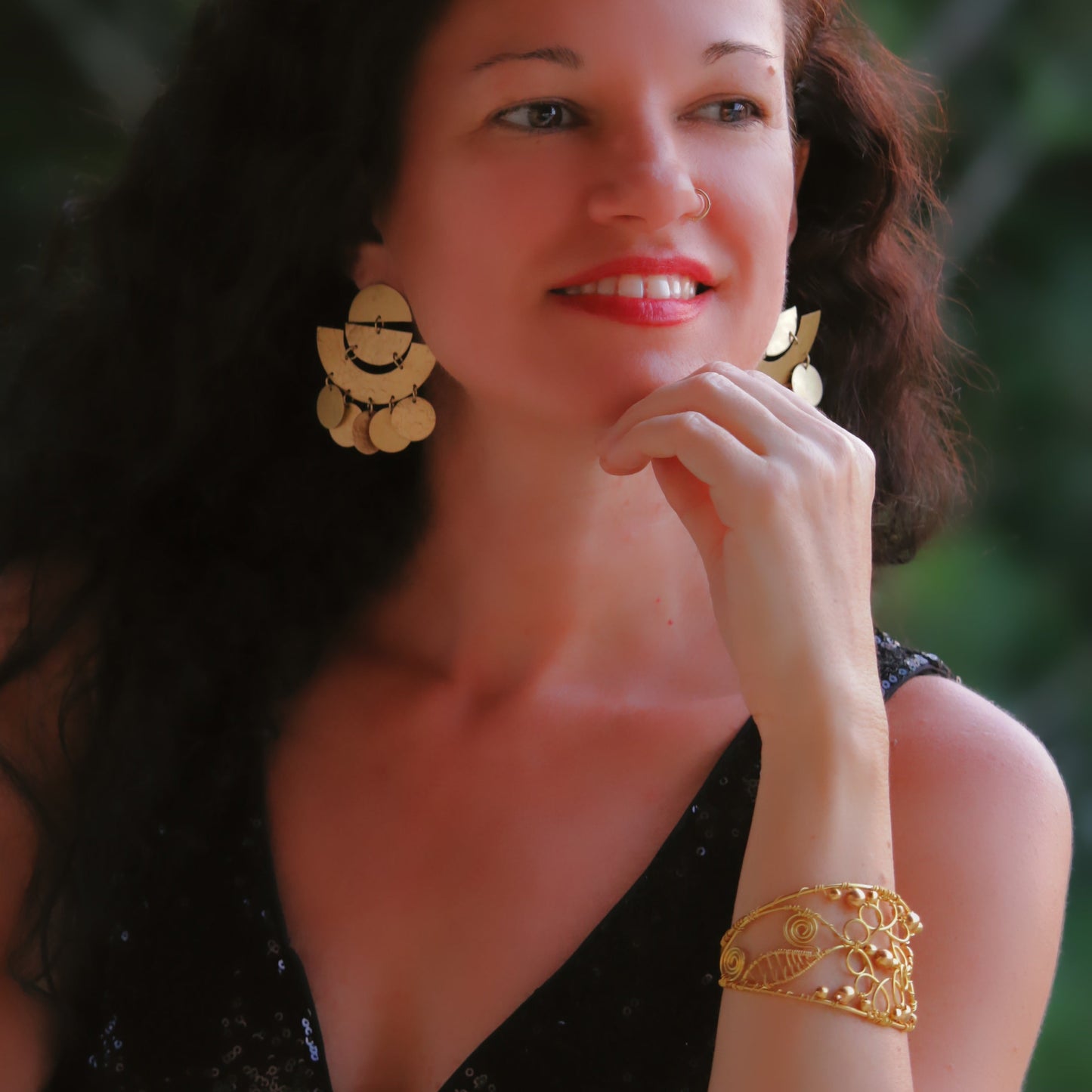 Kintamani Glitter Earrings