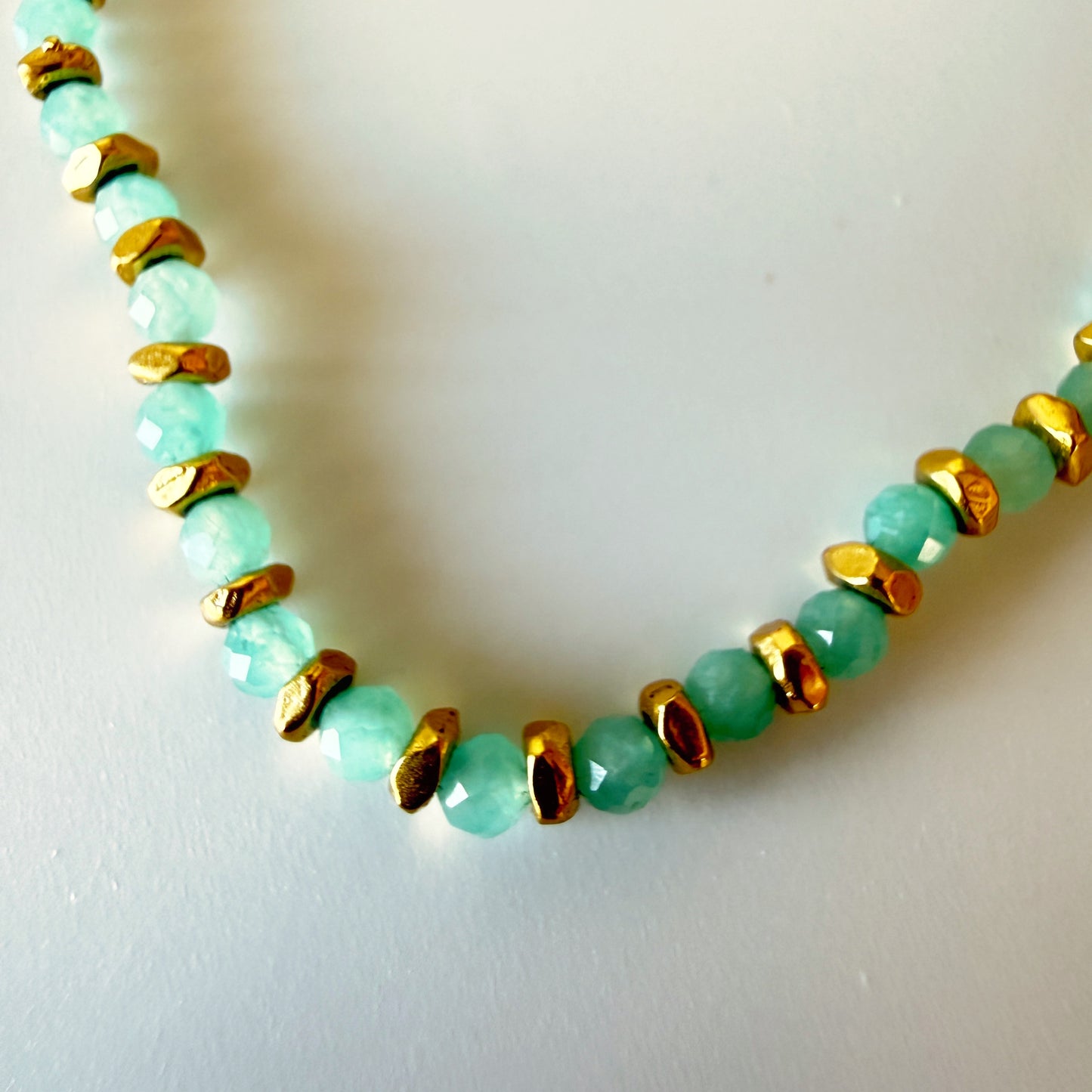 Beaded Amazonite Necklace