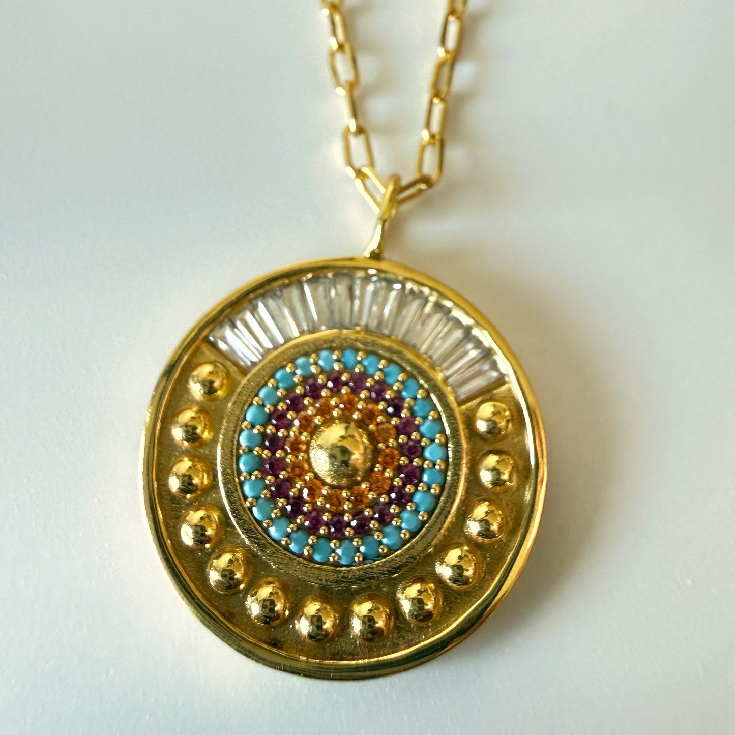 Vibrant Sun Sparkle Necklace
