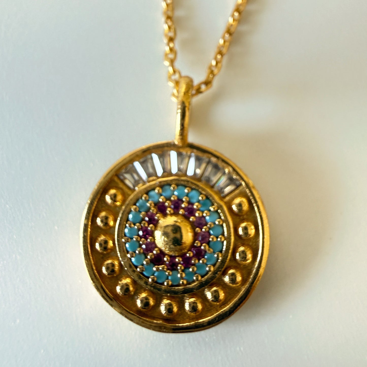 Mini Sun Sparkle Necklace