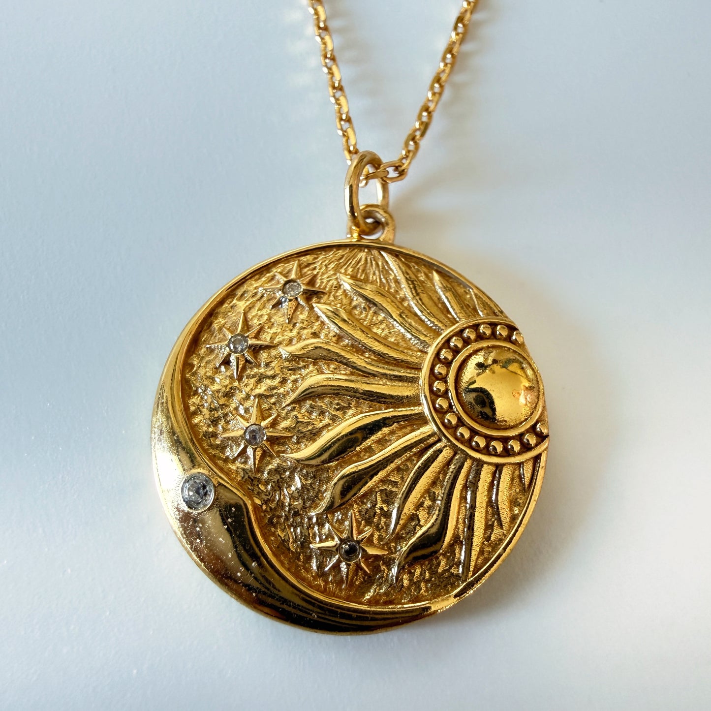 Golden Sun Necklace