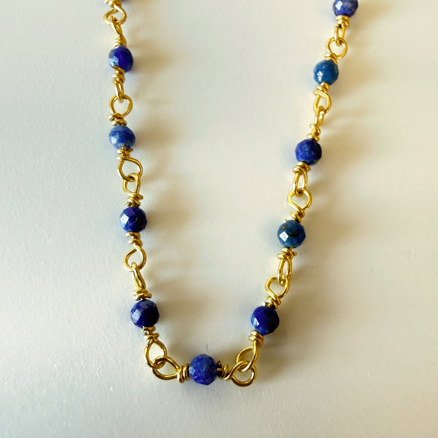 Lapis Gemstone Necklace