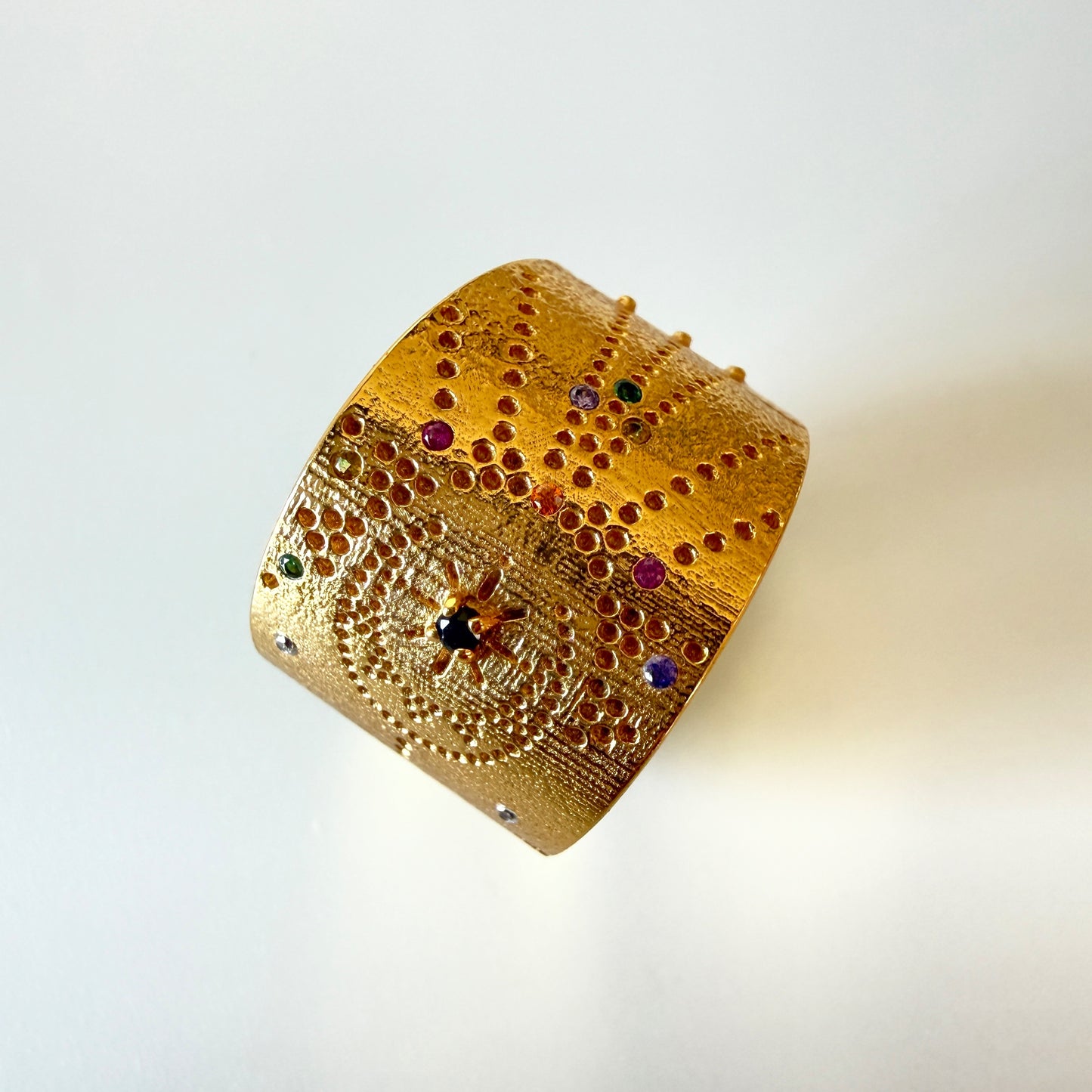 Black Spinel Cosmos Ring