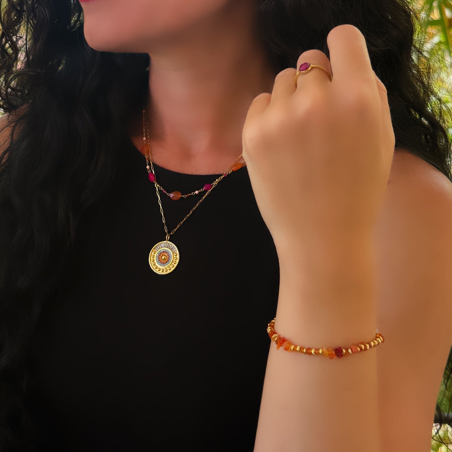 Carnelian Confidence Bracelet