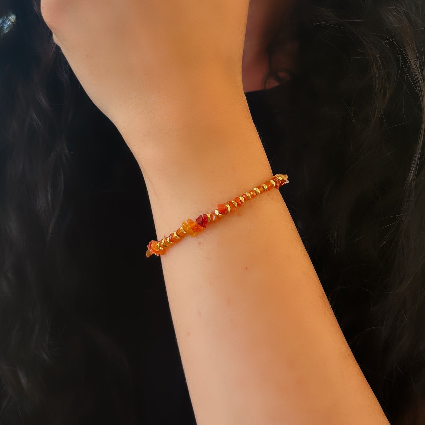 Carnelian Confidence Bracelet