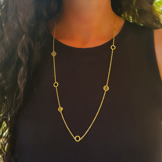 Trendy Charm Necklace
