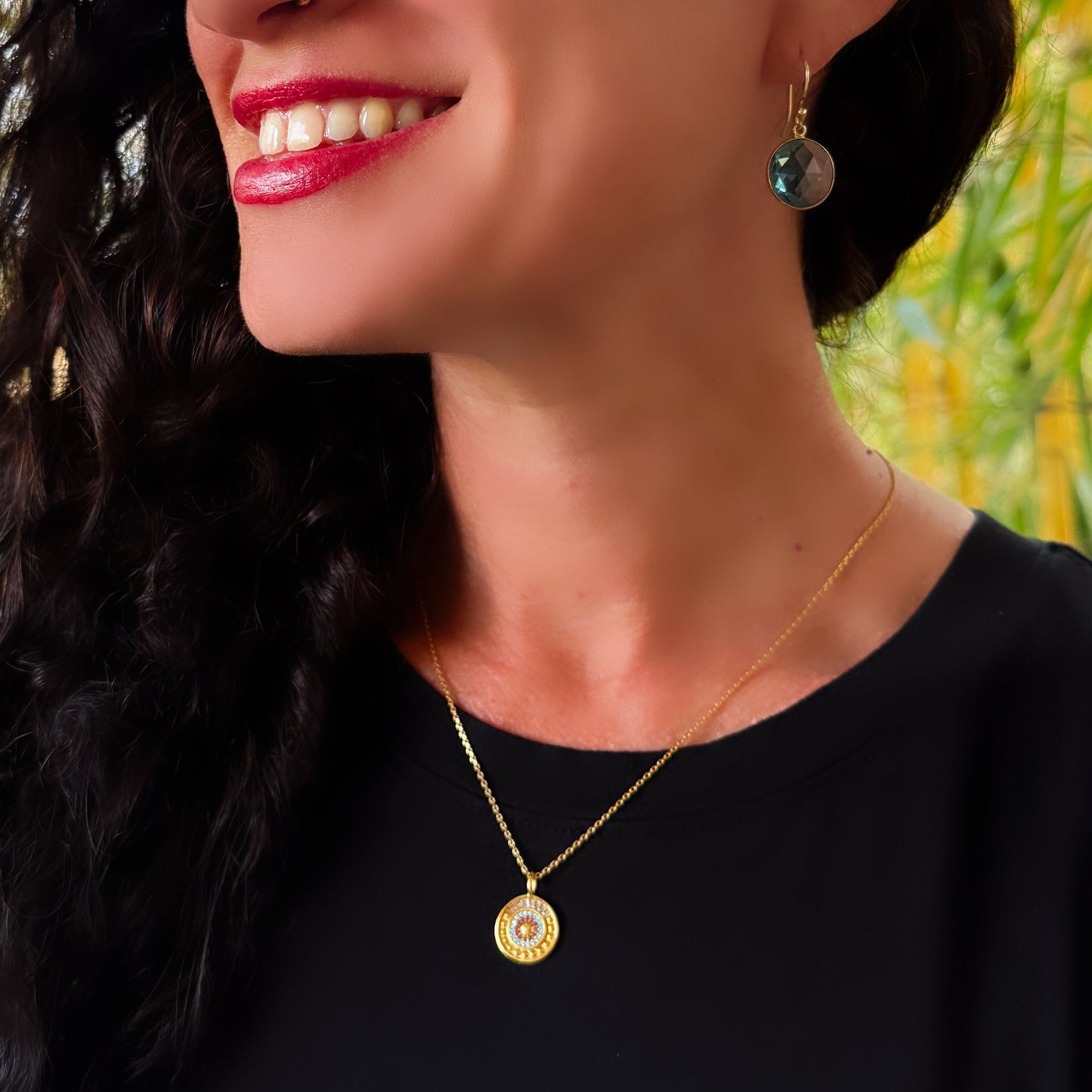 Mini Sun Sparkle Necklace