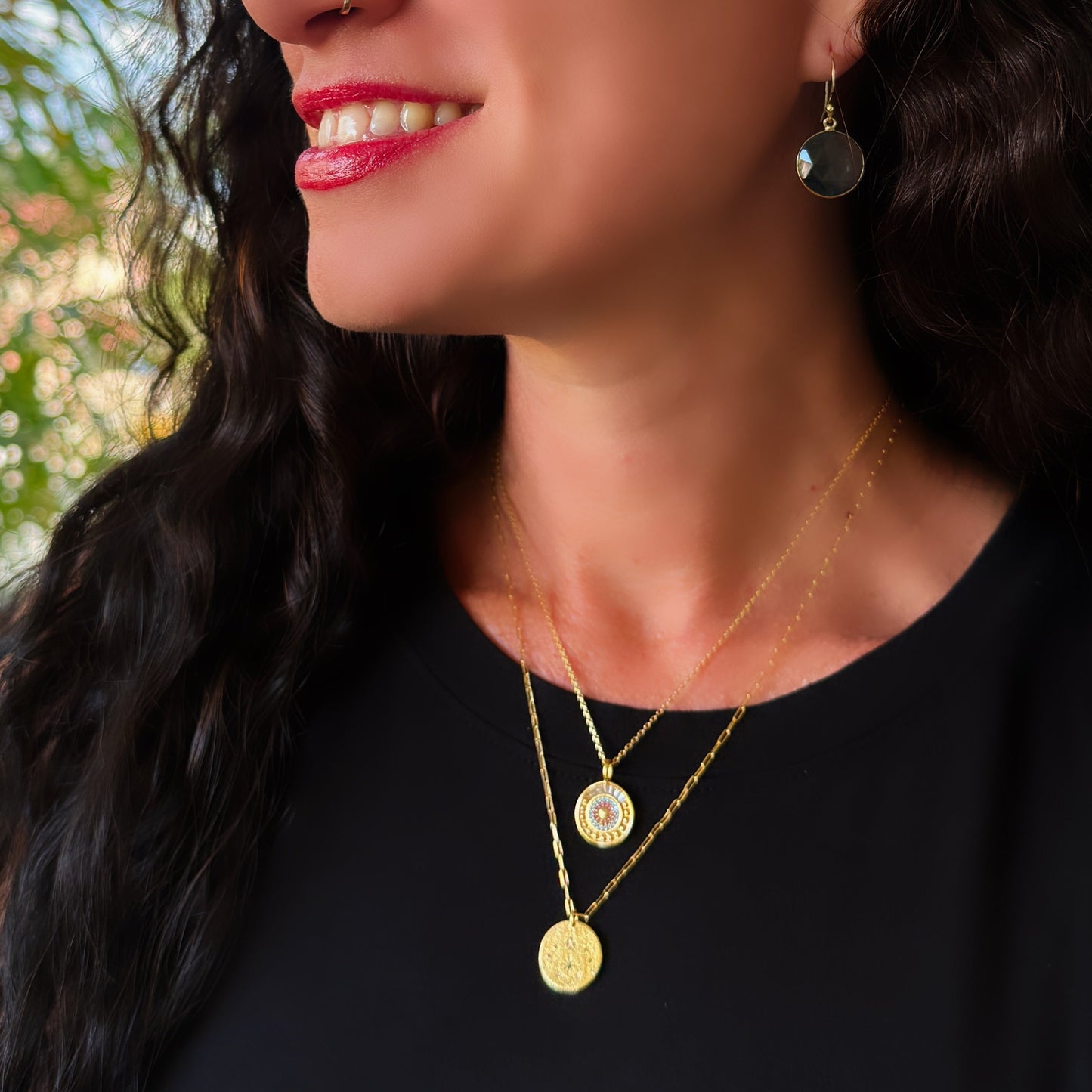 Mini Sun Sparkle Necklace