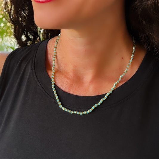 Beaded Amazonite Necklace