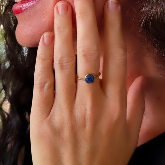 Bold Blues Ring