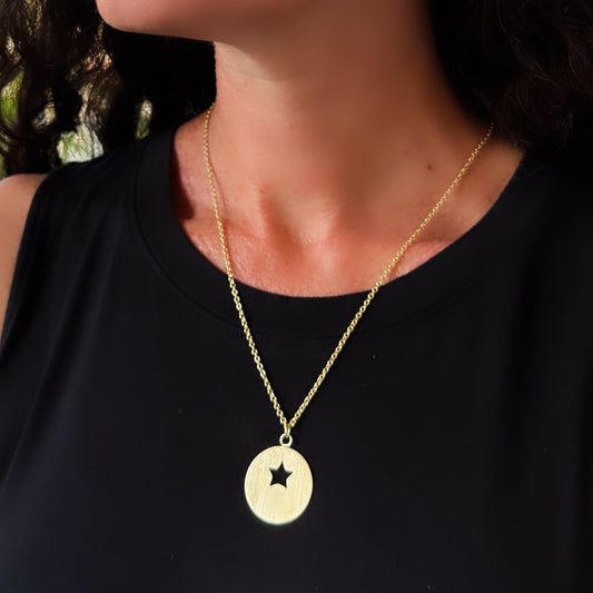 Star Cutout Necklace