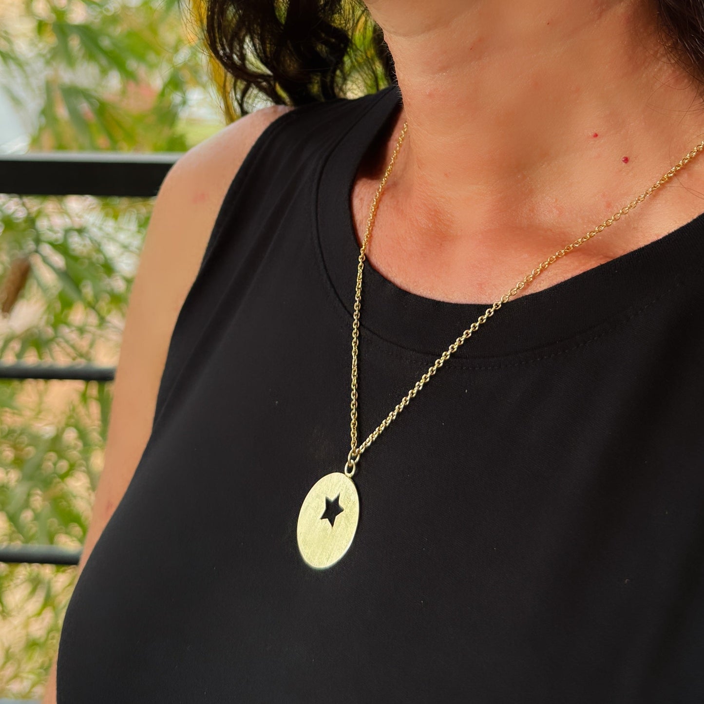 Star Cutout Necklace