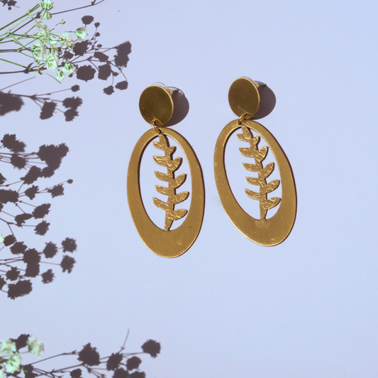 Sideman Greenary Earrings